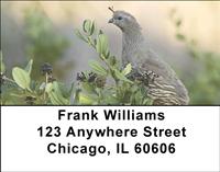 Quail Address Labels