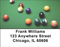 Billiard Balls Address Labels