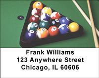 Billiard Sets Address Labels