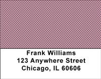 Spiral Houndstooth Address Labels