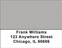 Spiral Houndstooth Address Labels