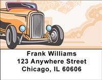 Sweet Hot Rods Address Labels