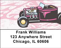 Sweet Hot Rods Address Labels
