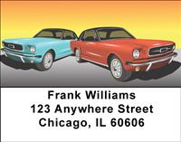 Sweet Rides Address Labels