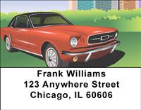 Sweet Rides Address Labels