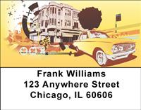 Classic Wheels Address Labels