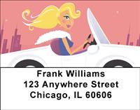 Women Cruising Address Labels