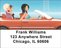 Women Cruising Address Labels
