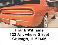 Modern Muscle Cars Address Labels