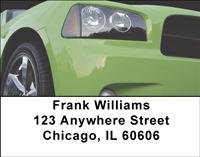 Modern Muscle Cars Address Labels