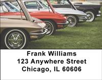 Classic Muscle Cars Address Labels