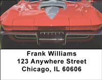 Classic Muscle Cars Address Labels