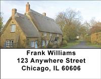Thatched Roof Cottages Address Labels