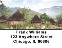 Thatched Roof Cottages Address Labels