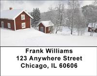 Snow Cottages Address Labels