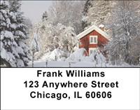 Snow Cottages Address Labels