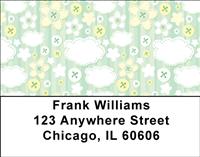 Clouds and Buttons Address Labels