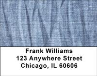 Denim Address Labels