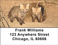 Red Fox Kits Address Labels