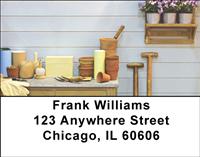 Garden Corner Address Labels
