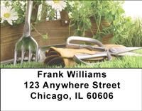 Gardening Tools Address Labels