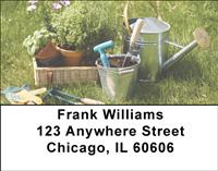 Gardening Tools Address Labels