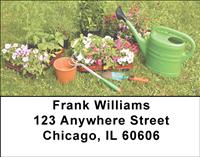 Gardening Tools Address Labels