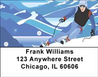 Love To Ski Address Labels