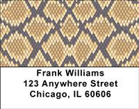 Snakeskin Address Labels