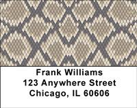 Snakeskin Address Labels