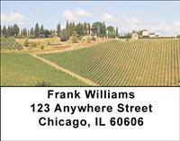 Tuscan Vineyard Address Labels