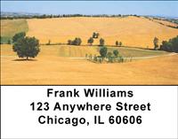 Tuscan Landscape Address Labels