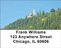 Tuscan Landscape Address Labels