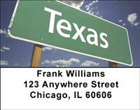 The Longhorn State Address Labels