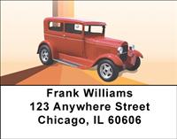Vintage Rides Address Labels