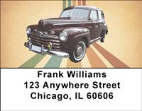 Vintage Rides Address Labels