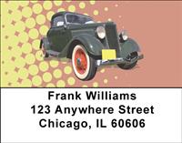 Vintage Rides Address Labels