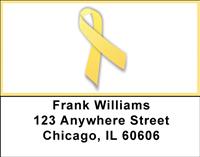 Yellow Ribbon Address Labels