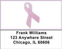 Lavender Ribbon Address Labels