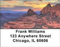 Sedona Red Rocks Address Labels
