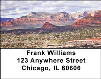 Sedona Red Rocks Address Labels
