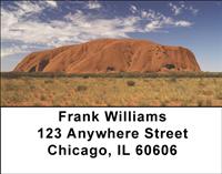 Ayers Rock Address Labels