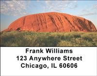 Ayers Rock Address Labels