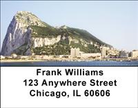 Rock of Gibraltar Address Labels