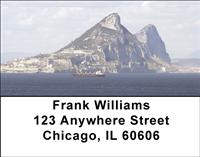 Rock of Gibraltar Address Labels