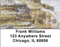 Yellowstone Limestone Terraces Address Labels