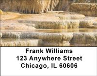 Yellowstone Limestone Terraces Address Labels