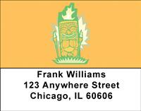 Tiki Gods Address Labels