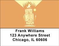 Tiki Gods Address Labels