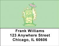 Tiki Cocktails Address Labels
